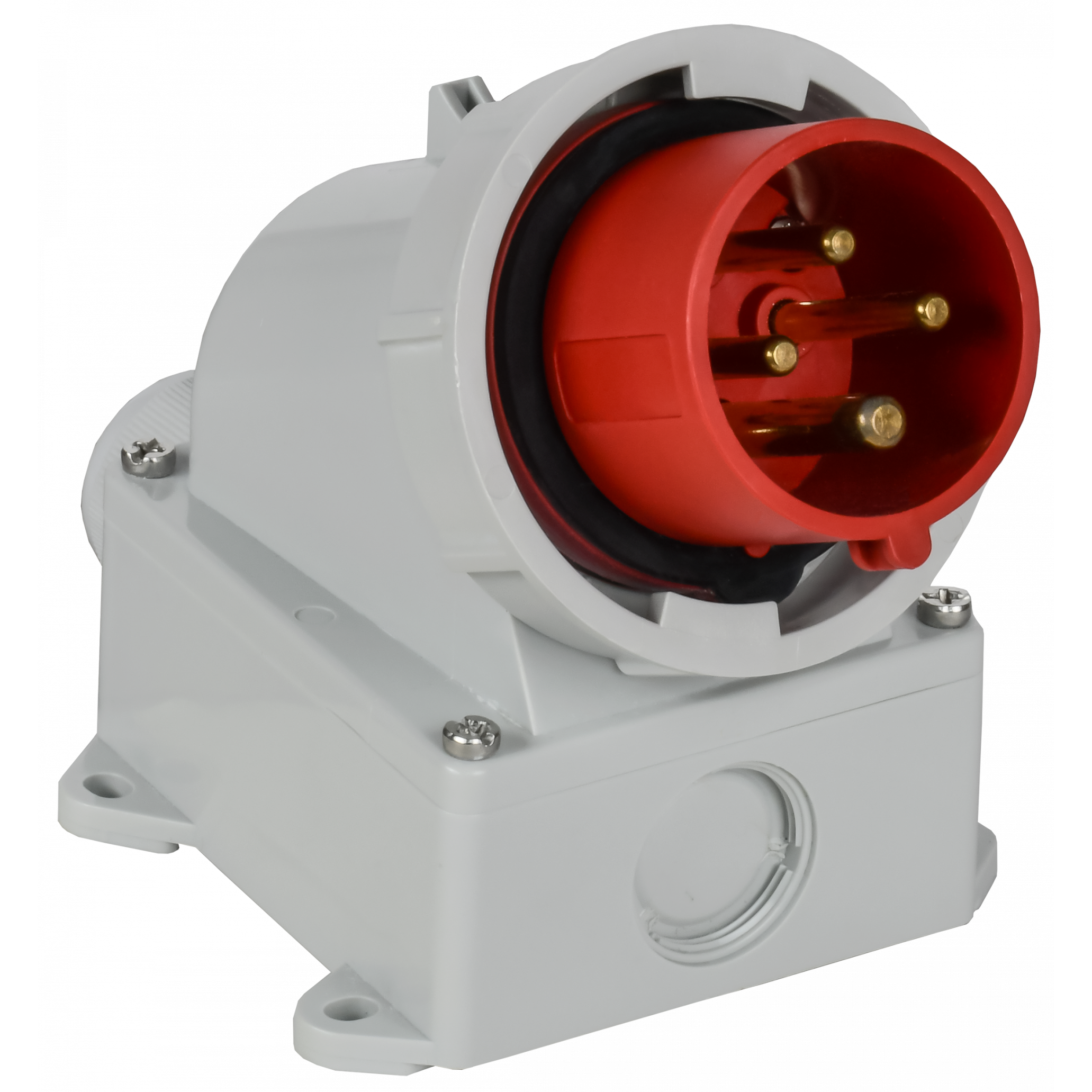 Вилка стационарная ССИ-5142 16А-6ч/380В 3P+PE IP67 IEK