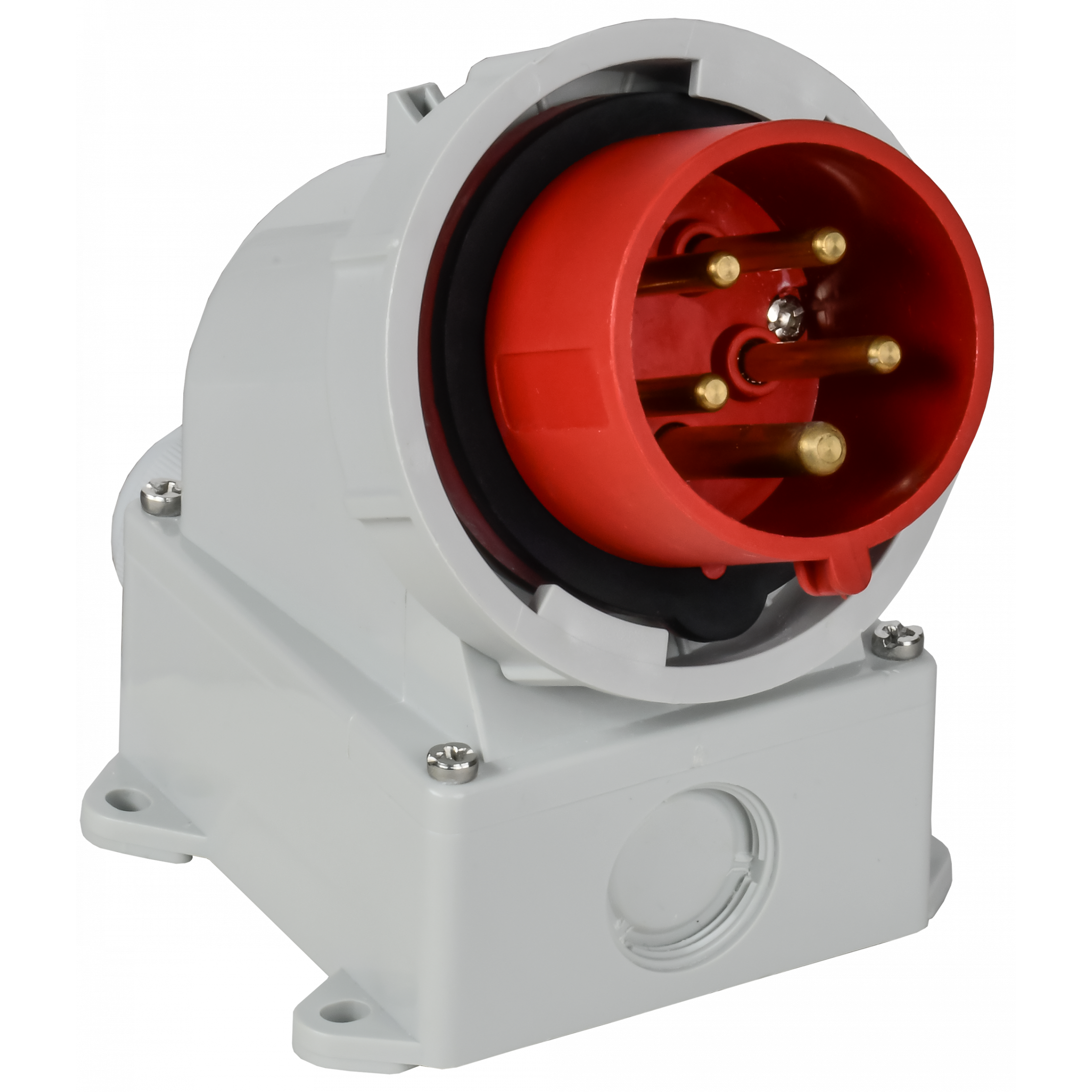 Вилка стационарная ССИ-5152 16А-6ч/380В 3P+PE+N IP67 IEK