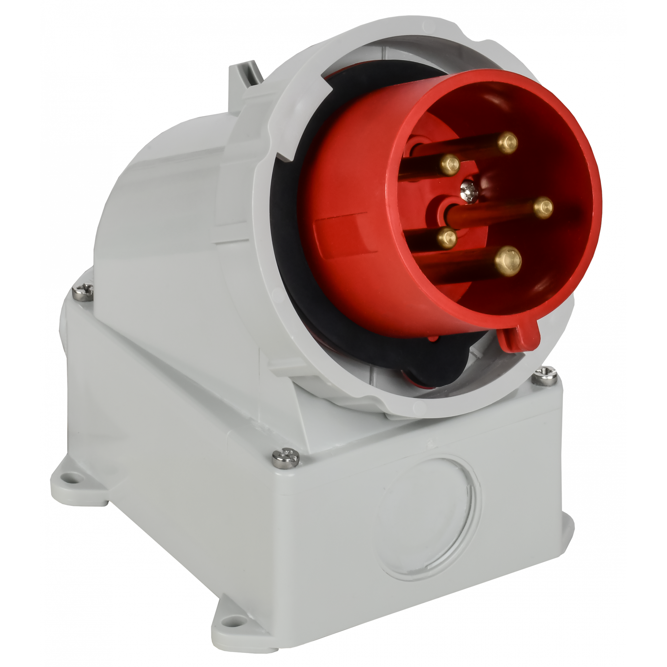 Вилка стационарная ССИ-5252 32А-6ч/380В 3P+PE+N IP67 IEK