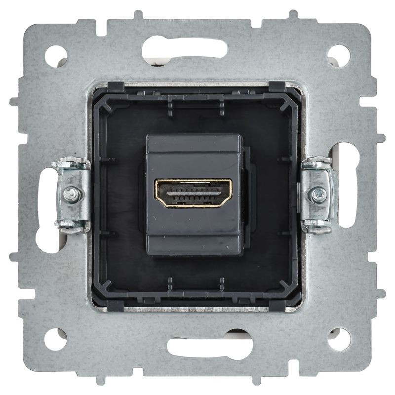 BRITE Розетка HDMI РHDMI-0-БрАБ арктический белый IEK