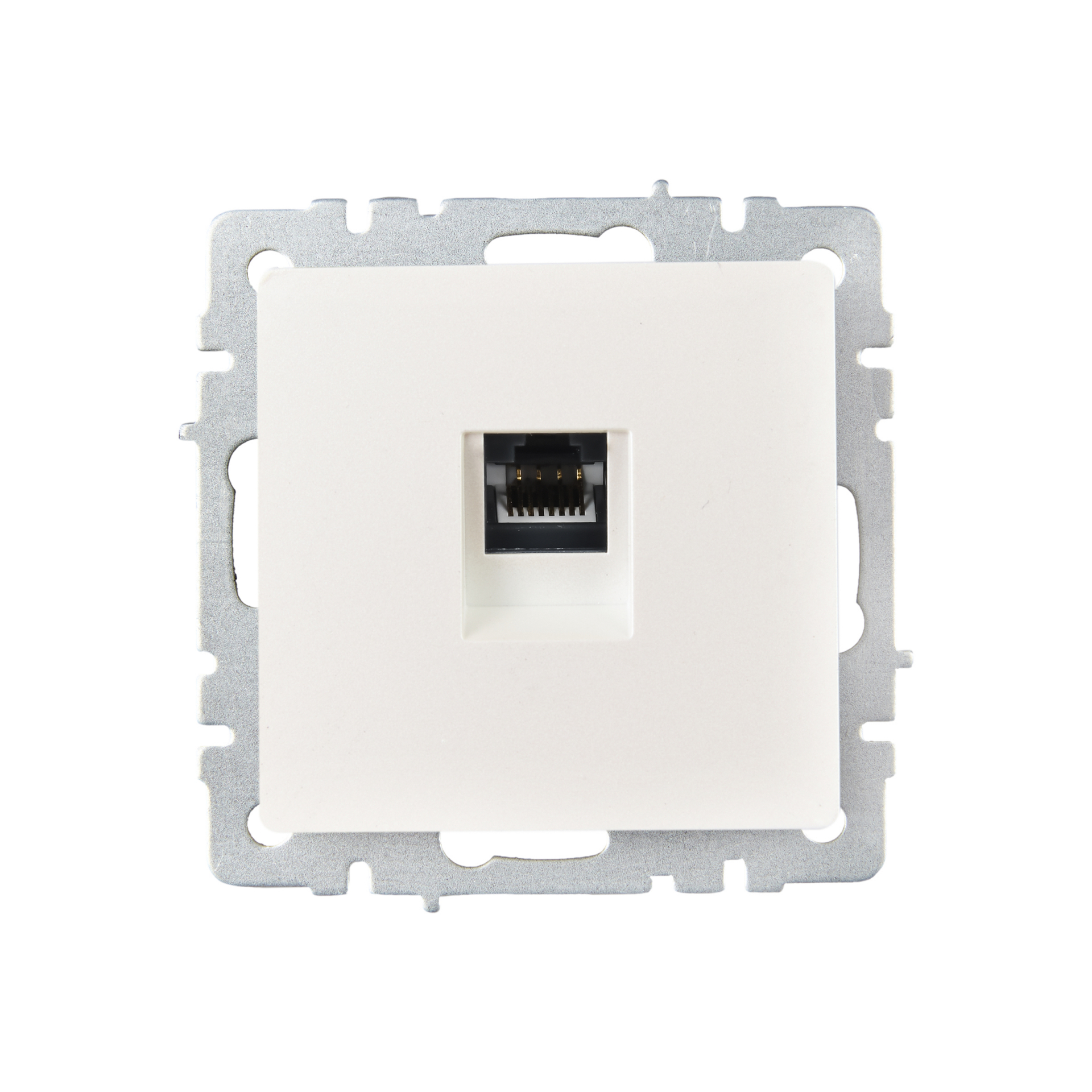 BRITE Розетка компьютерная RJ45 кат.6 РК11-БрЖ жемчуг IEK