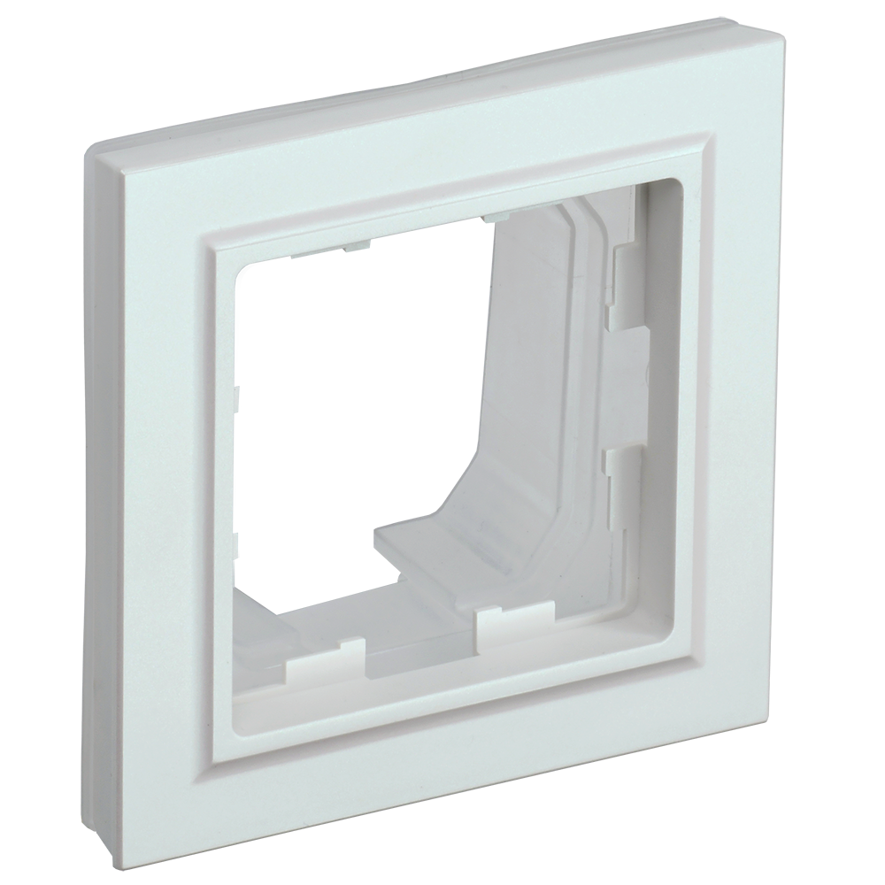 BRITE Рамка 1-местная IP44 РУ-1-БрЖ-44 жемчуг IEK