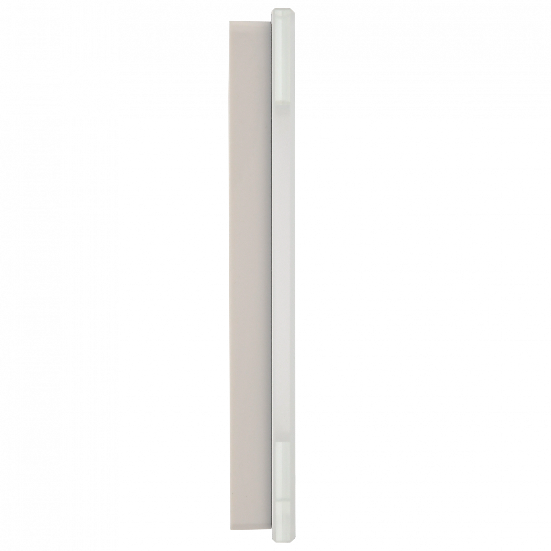 BRITE Рамка 1-местная РУ-1-2-Бр стекло белый матовый IEK