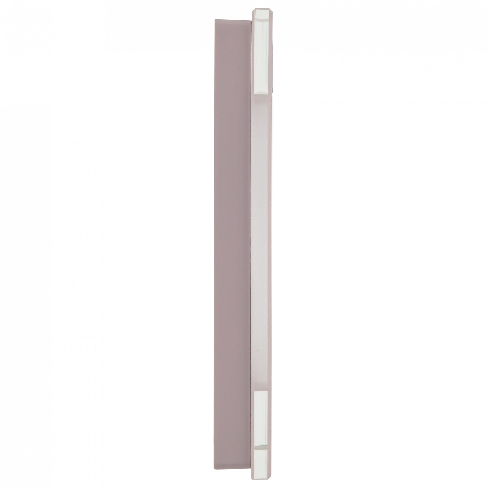 BRITE Рамка 1-местная РУ-1-2-Бр стекло розовый матовый IEK