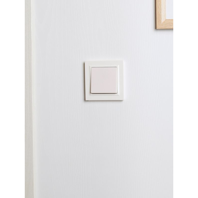 BRITE Рамка 1-местная РУ-1-БрЖ жемчуг IEK