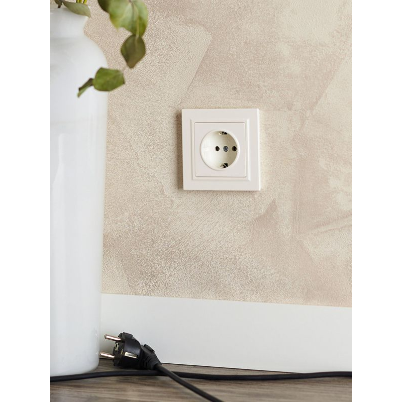 BRITE Рамка 1-местная РУ-1-БрЖ жемчуг IEK