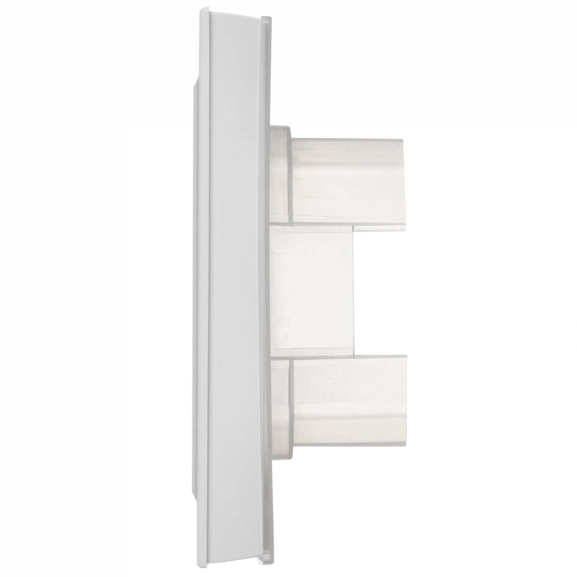BRITE Рамка 2-местная IP44 РУ-2-БрАБ-44 арктический белый IEK