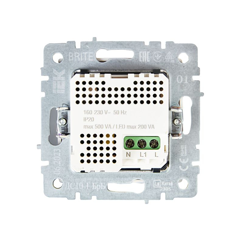 BRITE Датчик движения ДС10-1-БрБ белый IEK