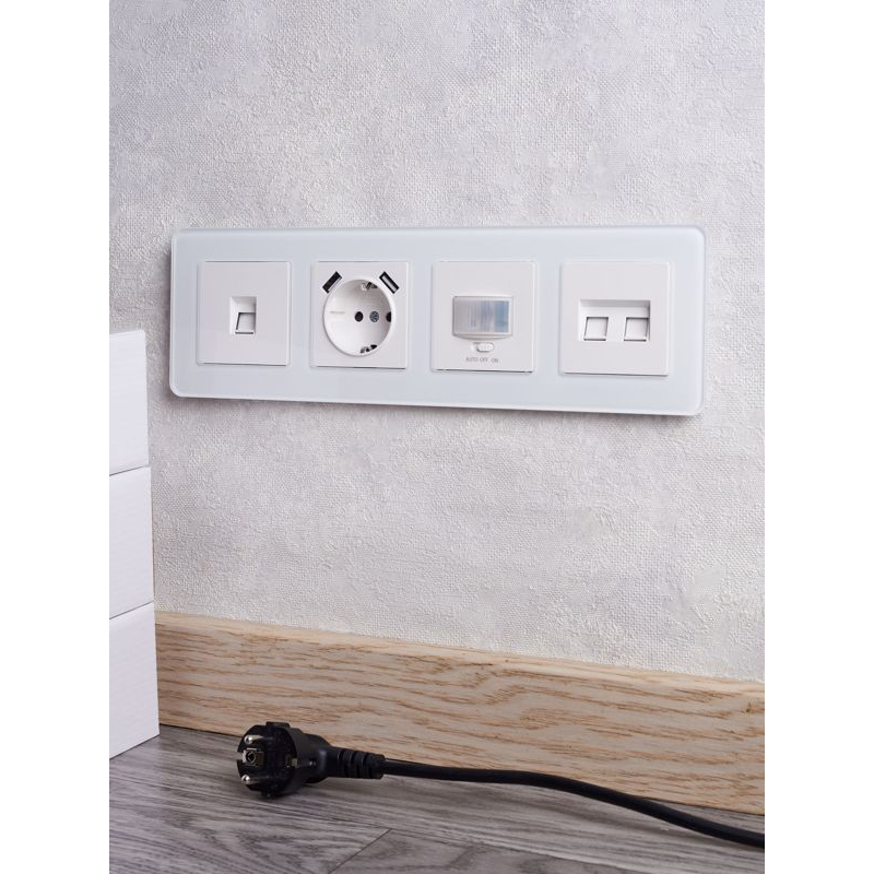 BRITE Датчик движения ДС10-1-БрБ белый IEK