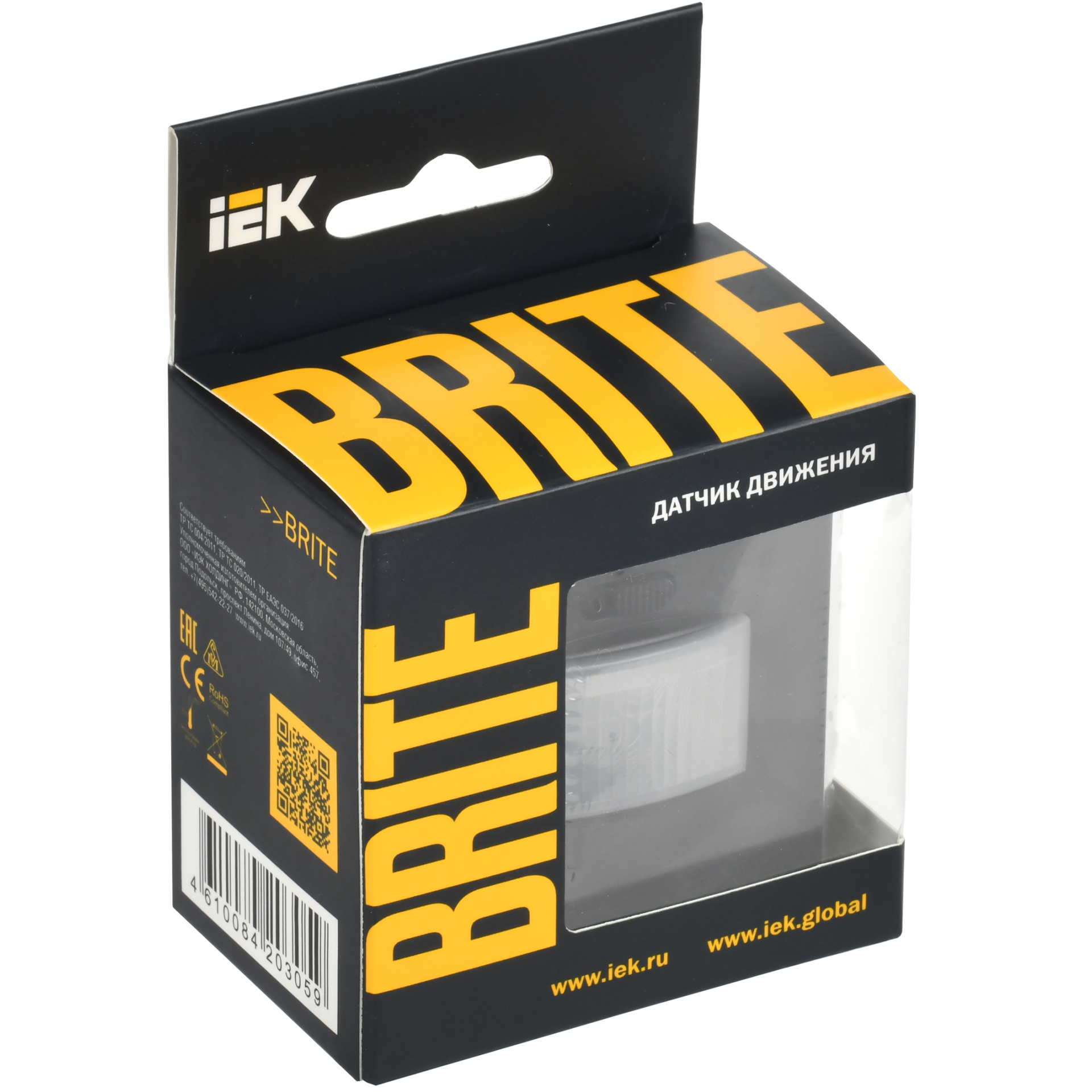 BRITE Датчик движения ДС10-1-БрЧ черный IEK