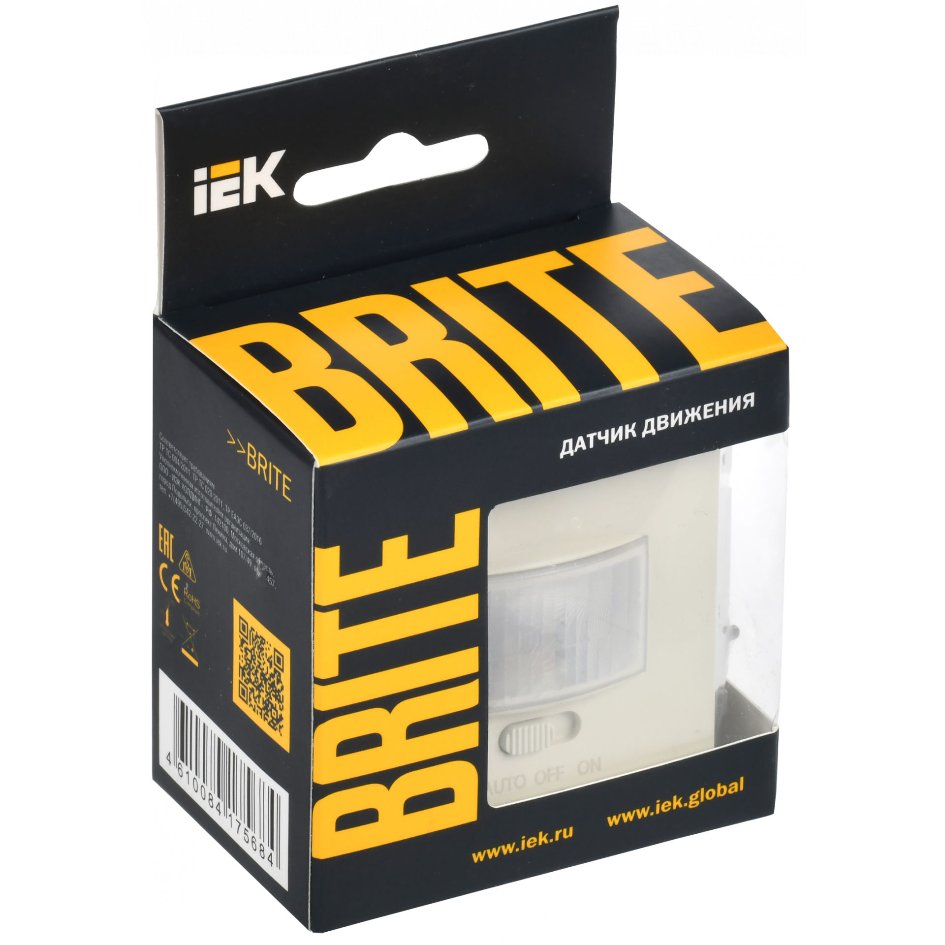 BRITE Датчик движения ДС10-1-БрКр бежевый IEK