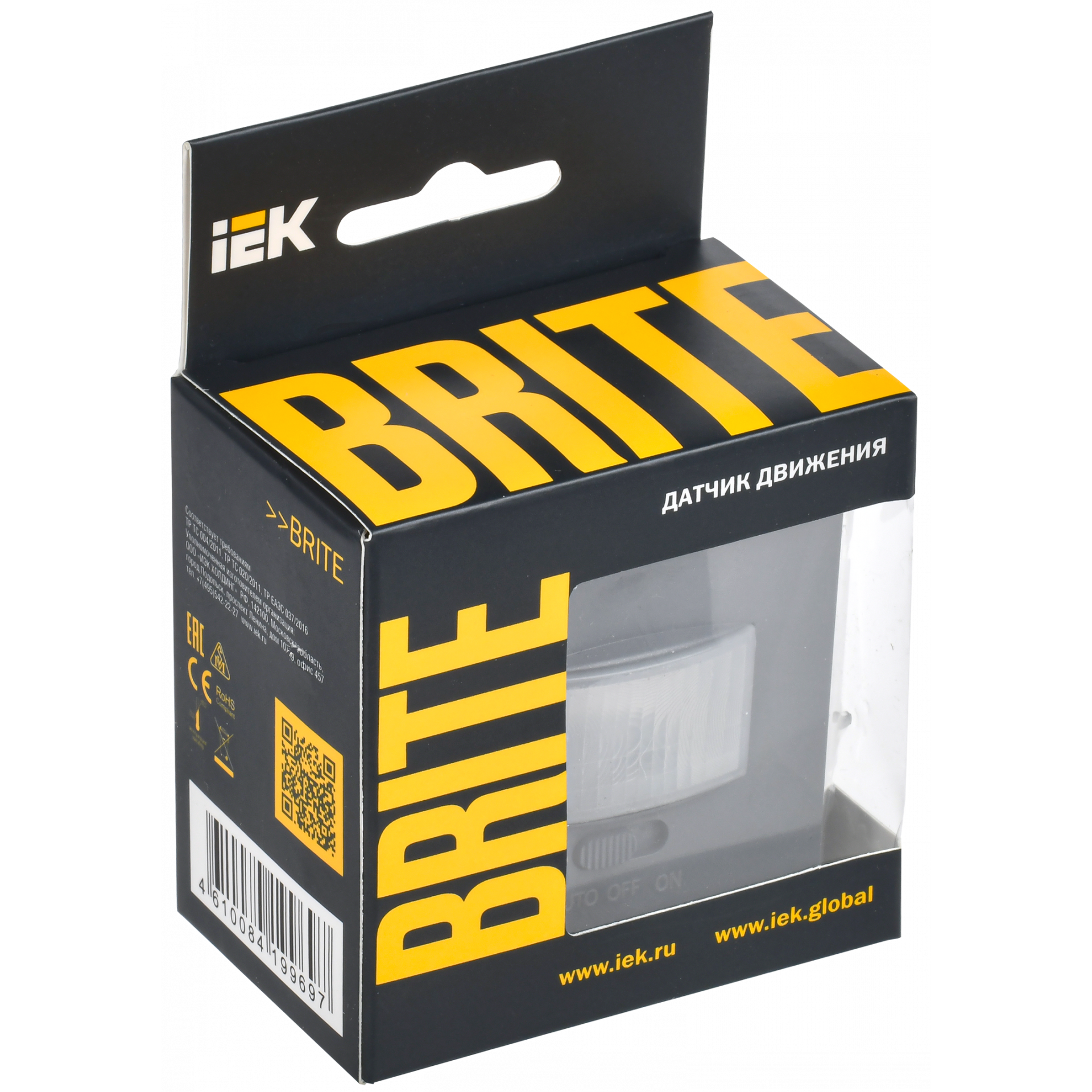 BRITE Датчик движения ДС10-1-БрМ маренго IEK