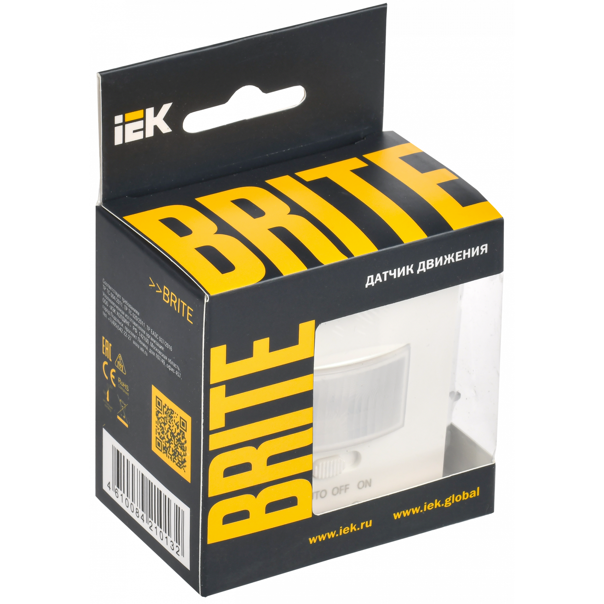 BRITE Датчик движения ДС10-1-БрЖ жемчуг IEK