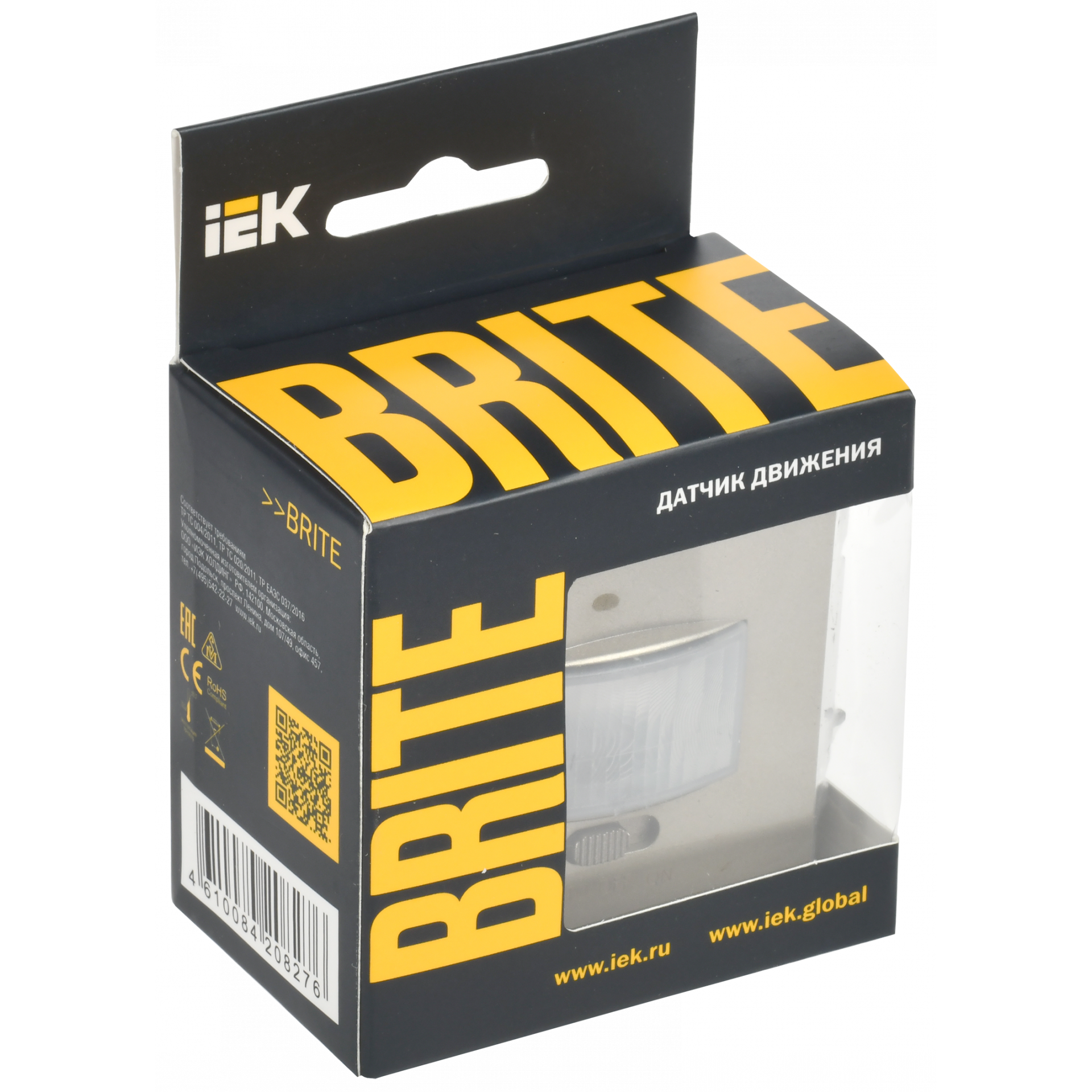 BRITE Датчик движения ДС10-1-БрШ шампань IEK