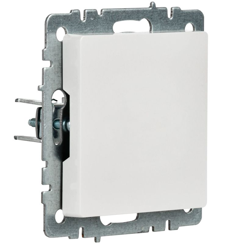 BRITE Заглушка с суппортом МЗ10-БрБ белый IEK