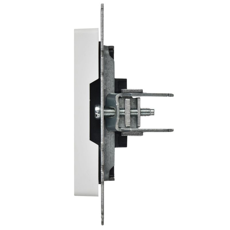 BRITE Заглушка с суппортом МЗ10-БрАБ арктический белый IEK