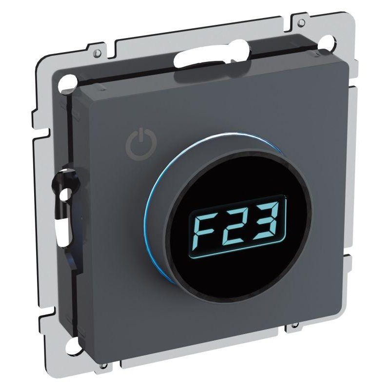 BRITE Термостат электронный с индикацией ТС10-1-БрМ маренго IEK