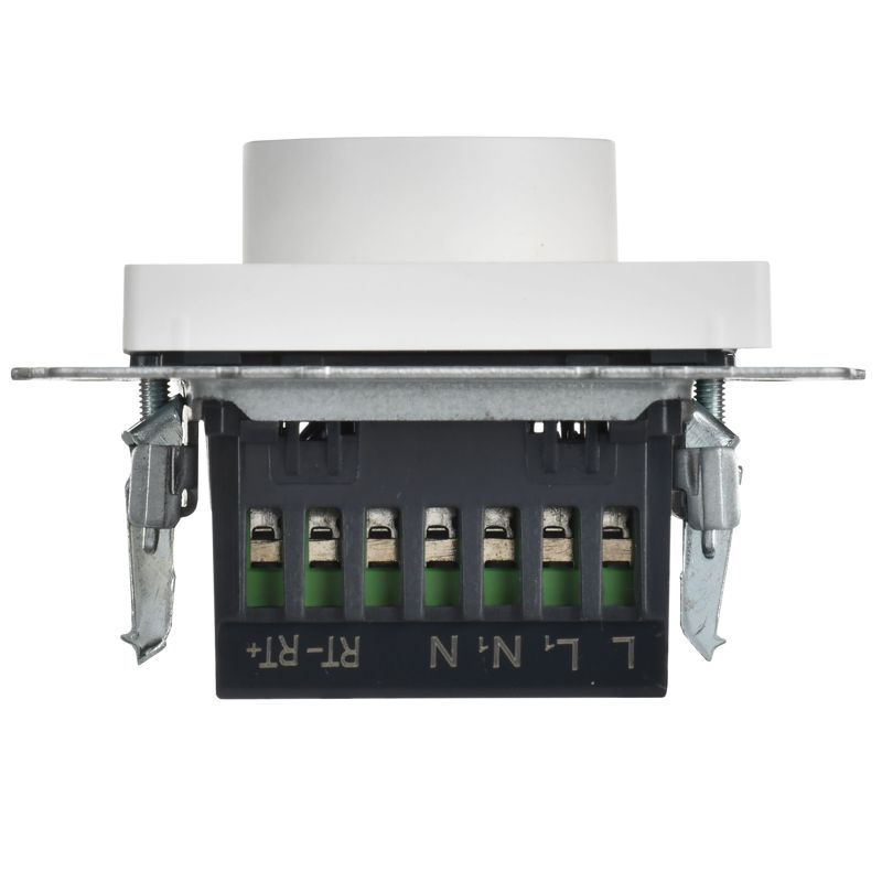 BRITE Термостат электронный с индикацией ТС10-1-БрАБ арктический белый IEK