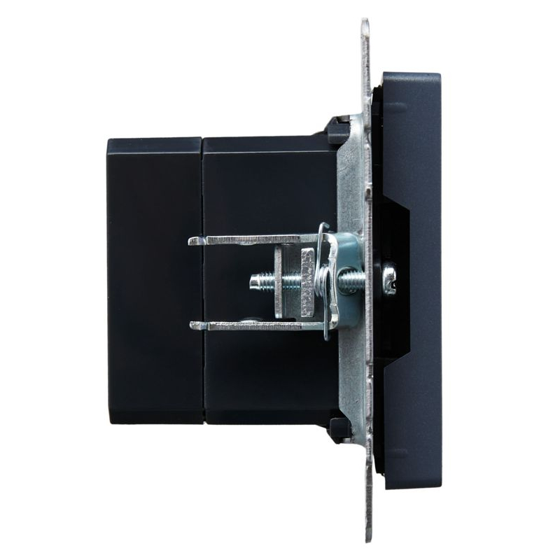 BRITE Розетка USB A+C 18Вт РЮ11-1-БрМ маренго IEK