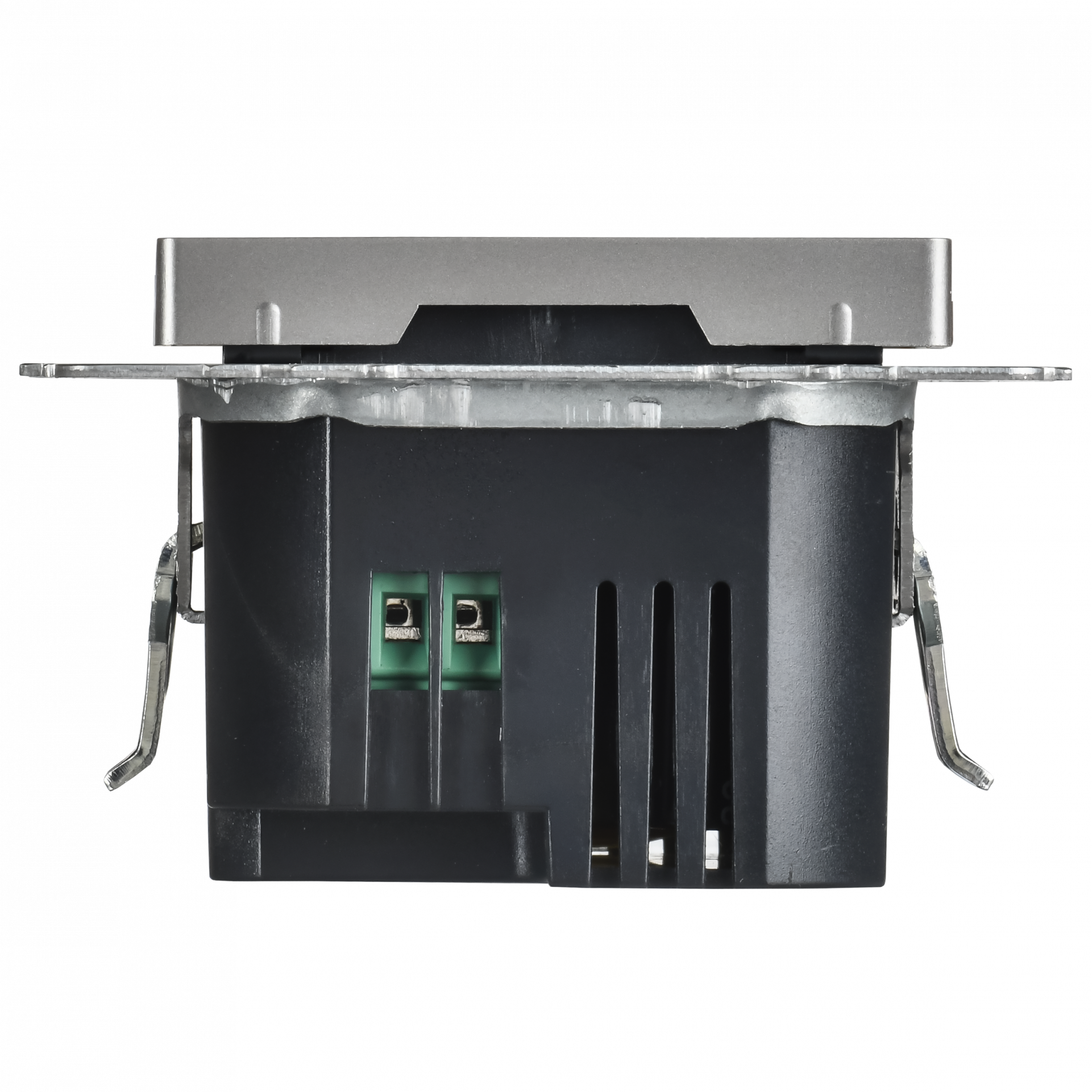 BRITE Розетка USB A+C 45Вт высокоскоростная зарядка РЮ11-2-БрС сталь IEK