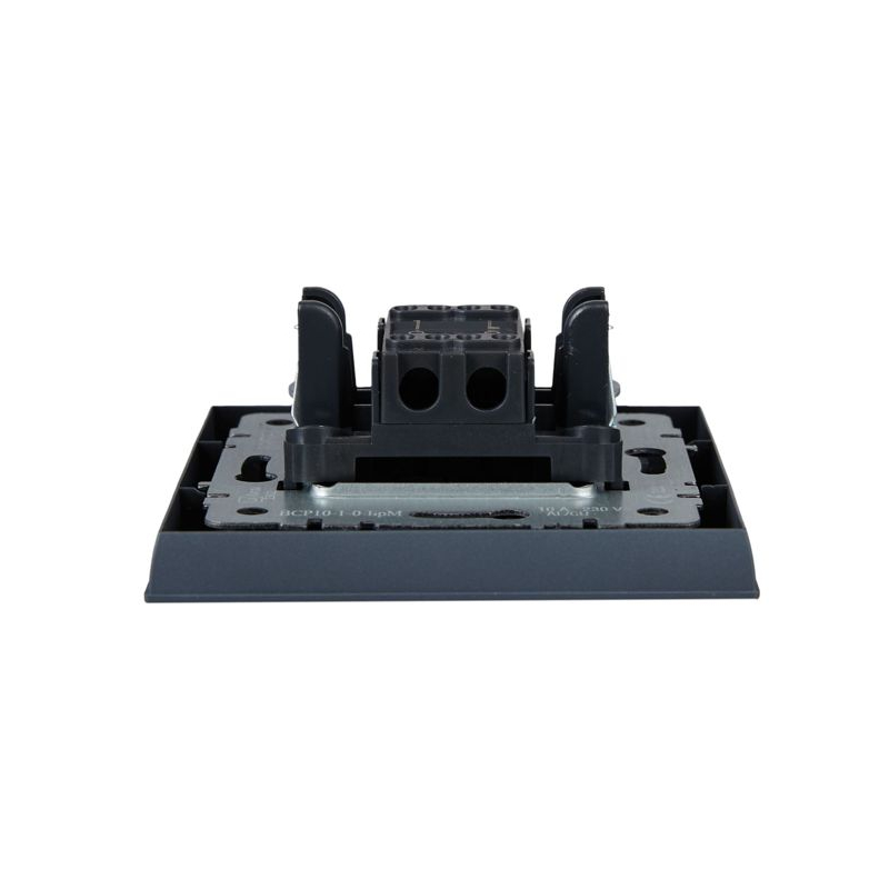 BRITE Выключатель 1-клавишный 10А в сборе ВСР10-1-0-БрМ маренго IEK