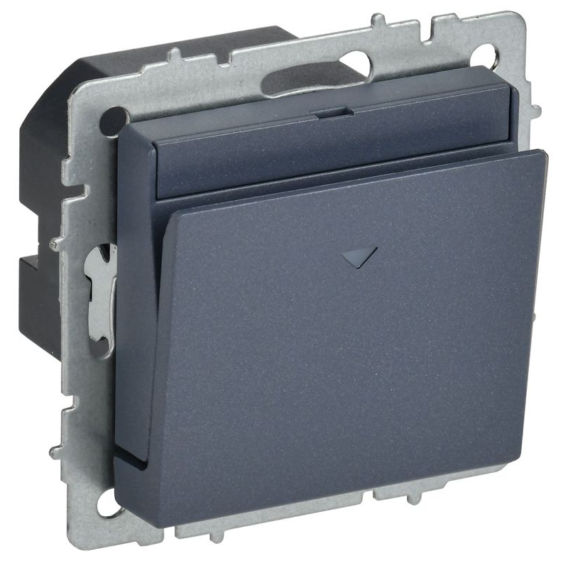 BRITE Выключатель карточный 30А ВС10-1-8-БрМ маренго IEK