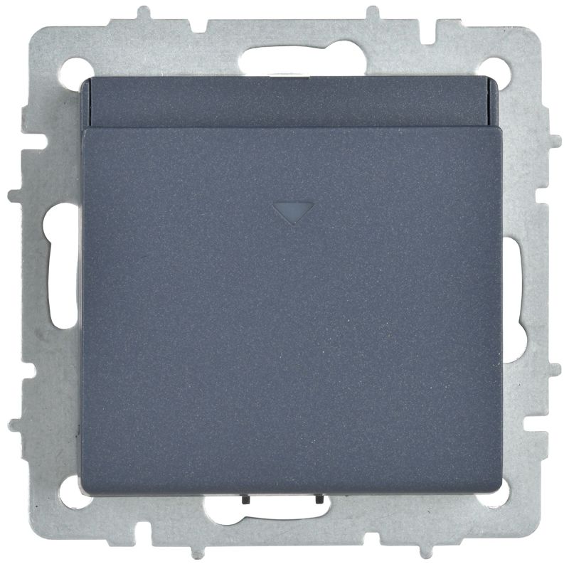 BRITE Выключатель карточный 30А ВС10-1-8-БрМ маренго IEK