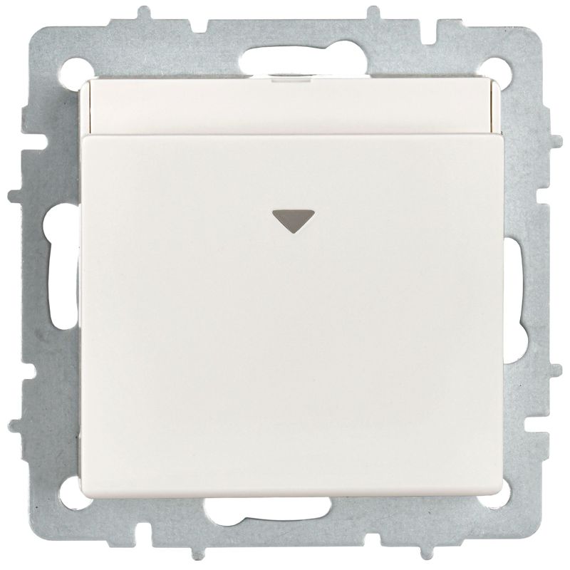 BRITE Выключатель карточный 30А ВС10-1-8-БрЖ жемчуг IEK