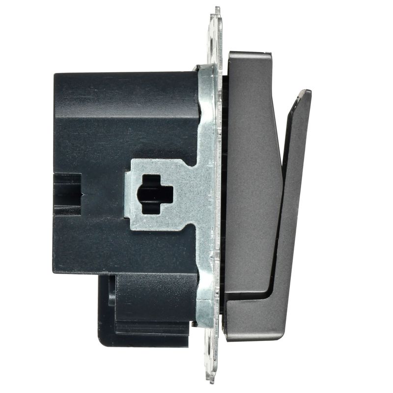 BRITE Выключатель карточный 30А ВС10-1-8-БрС сталь IEK