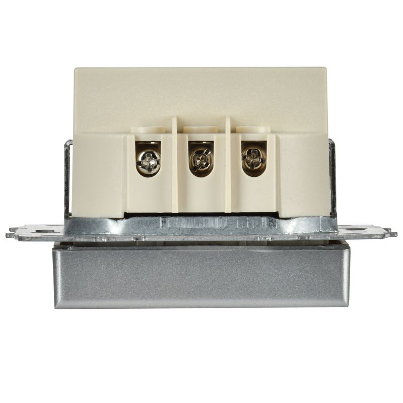 BRITE Выключатель карточный 30А ВС10-1-8-БрА алюминий IEK