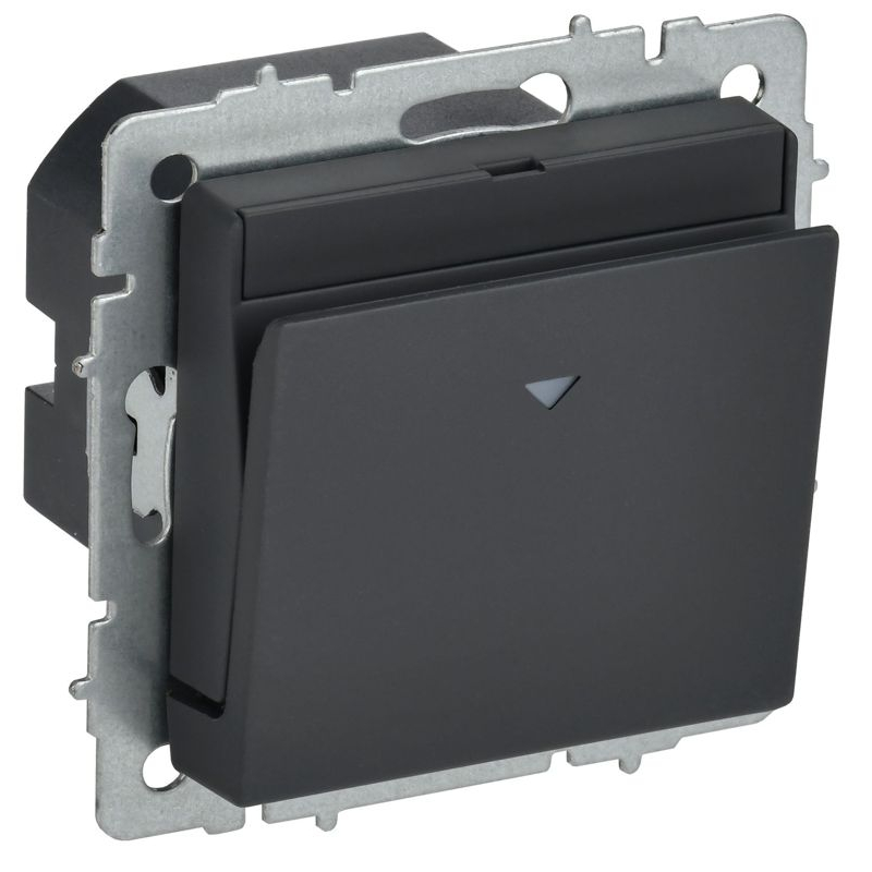 BRITE Выключатель карточный 30А ВС10-1-8-БрГ графит IEK