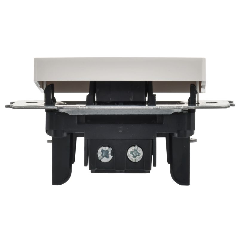 BRITE Выключатель 1-клавишный проходной 10А ВС10-1-6-БрБ белый