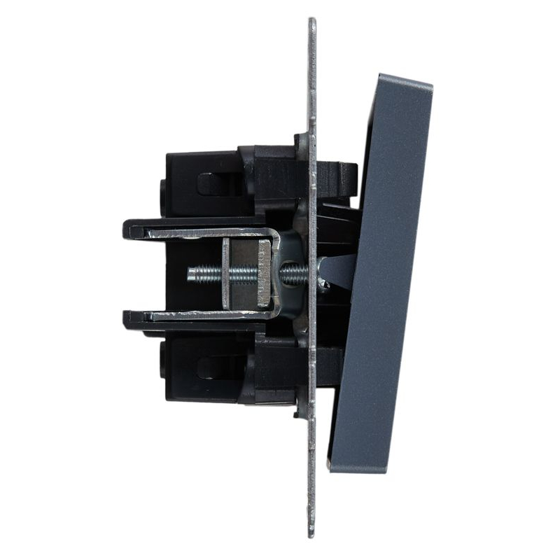 BRITE Выключатель 1-клавишный перекрестный 10А ВС10-1-3-БрМ маренго IEK