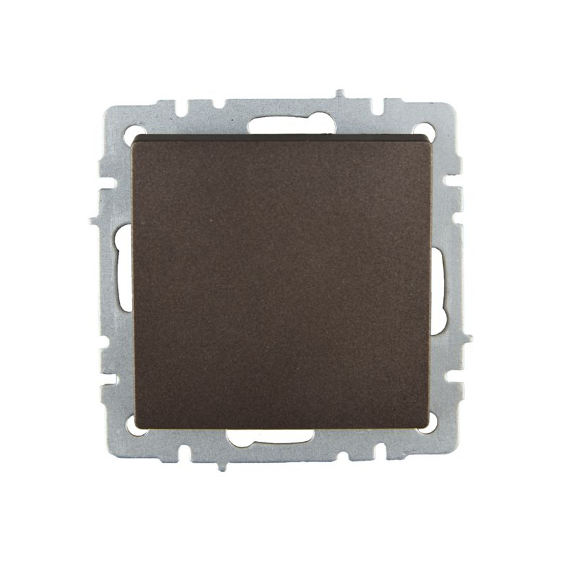 BRITE Выключатель 1-клавишный перекрестный 10А ВС10-1-3-БрТБ темная бронза IEK