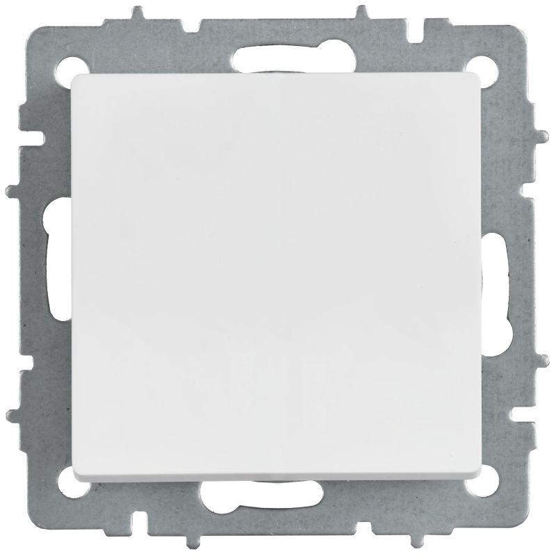 BRITE Выключатель 1-клавишный самовозвратный 10А ВС10-1-4-БрАБ арктический белый IEK