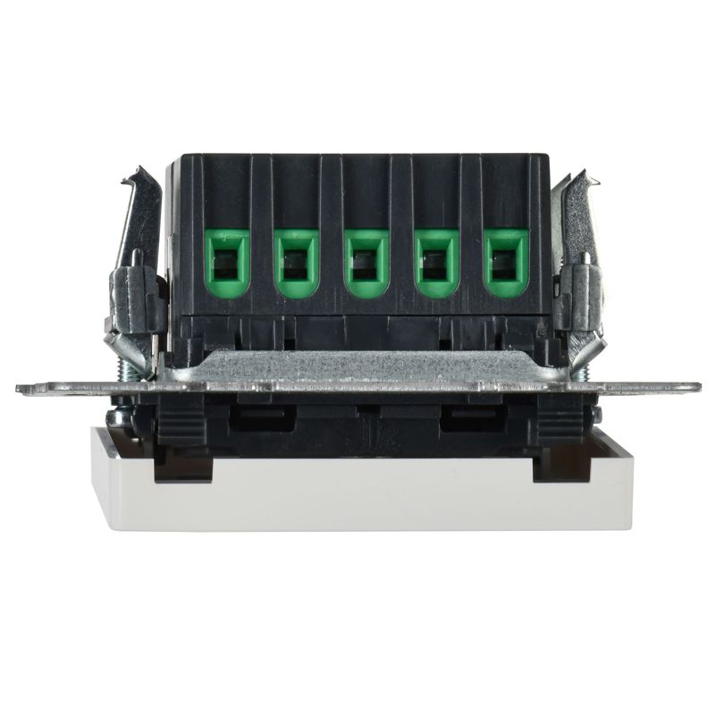 BRITE Кнопка звонка с индикацией для отелей 10А ВС10-1-9-БрБ белый IEK