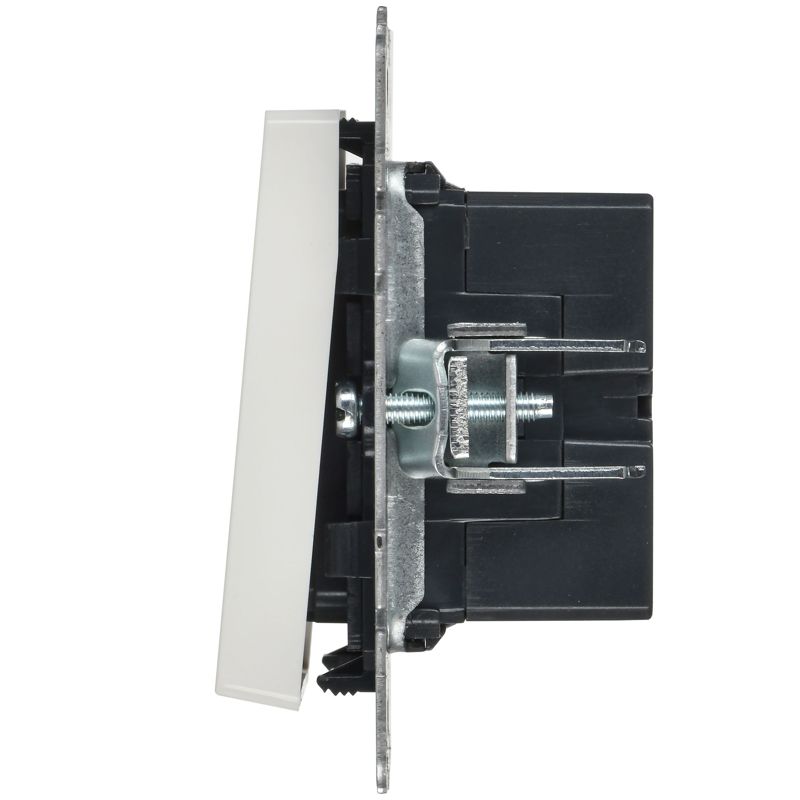 BRITE Кнопка звонка с индикацией для отелей 10А ВС10-1-9-БрБ белый IEK