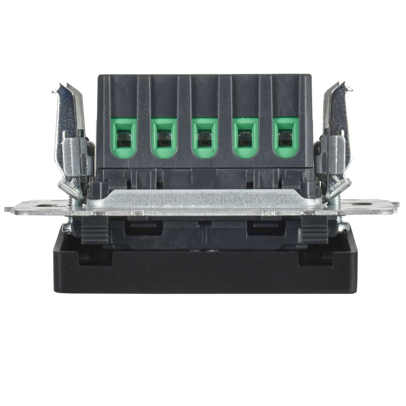 BRITE Кнопка звонка с индикацией для отелей 10А ВС10-1-9-БрЧ черный IEK