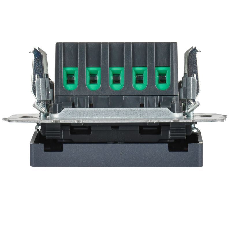 BRITE Кнопка звонка с индикацией для отелей 10А ВС10-1-9-БрМ маренго IEK