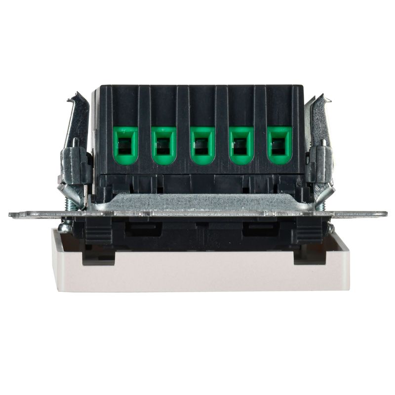 BRITE Кнопка звонка с индикацией для отелей 10А ВС10-1-9-БрЖ жемчуг IEK