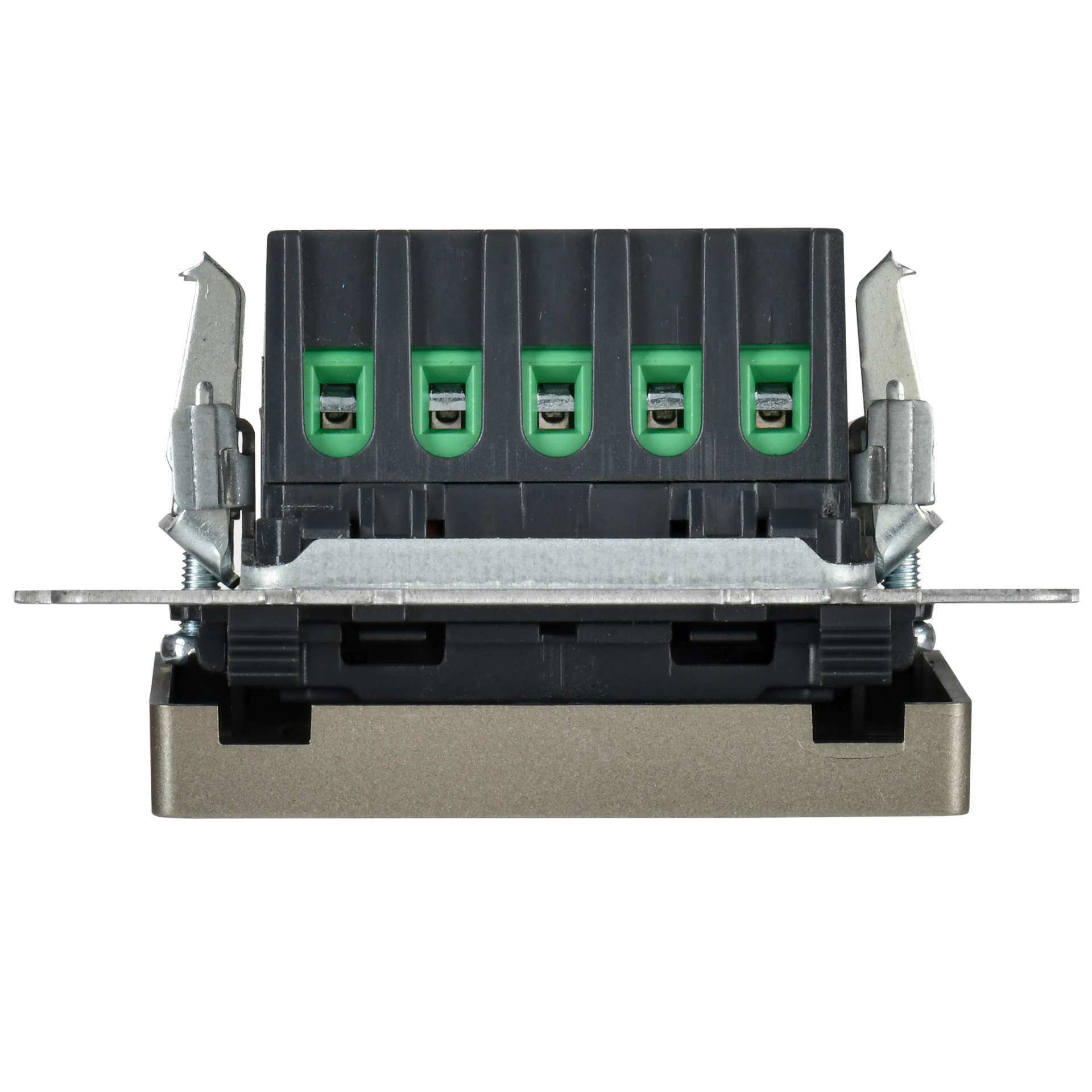 BRITE Кнопка звонка с индикацией для отелей 10А ВС10-1-9-БрШ шампань IEK