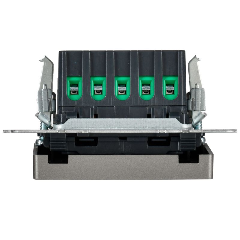 BRITE Кнопка звонка с индикацией для отелей 10А ВС10-1-9-БрС сталь IEK