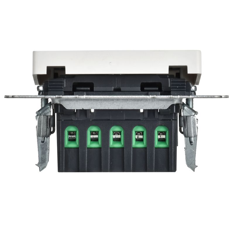 BRITE Кнопка звонка с индикацией для отелей 10А ВС10-1-9-БрАБ арктический белый IEK