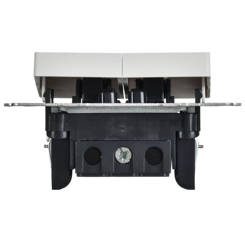 BRITE Выключатель жалюзи 10А ВС10-1-5-БрАБ арктический белый IEK