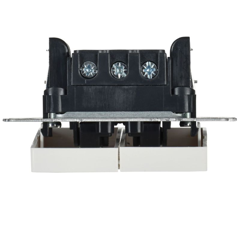 BRITE Выключатель 2-клавишный с индикацией для отелей 10А ВС10-2-9-БрБ белый IEK