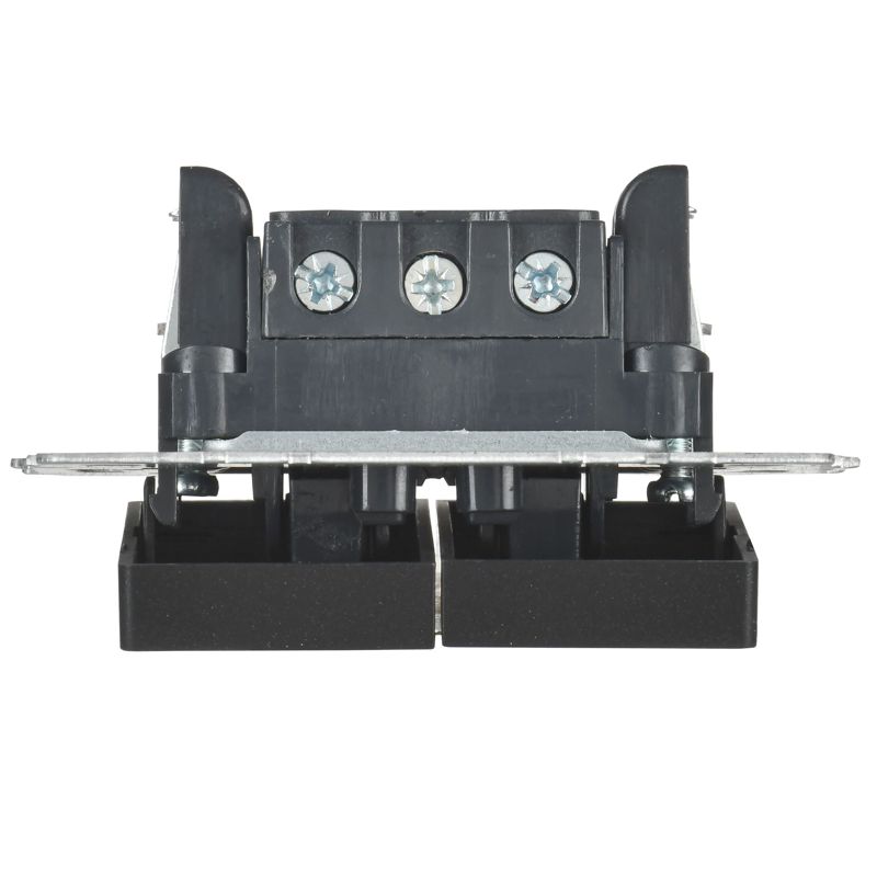 BRITE Выключатель 2-клавишный с индикацией для отелей 10А ВС10-2-9-БрЧ черный IEK