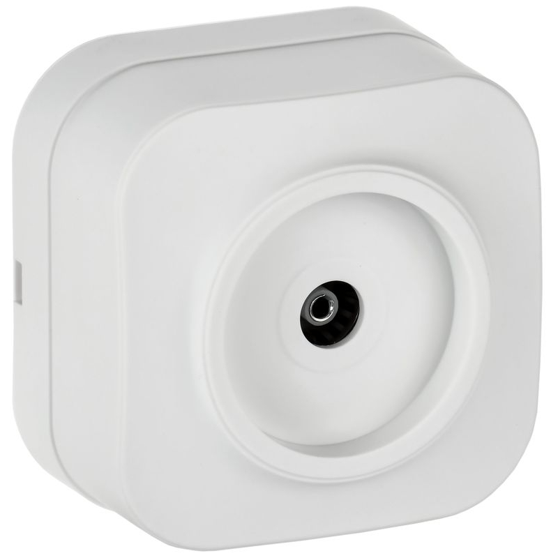 GLORY Розетка для открытой установки TV РТВ20-ХБм белый матовый IEK