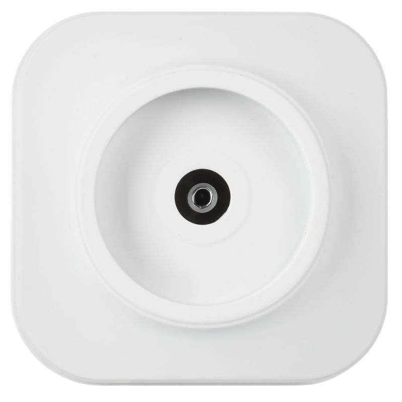 GLORY Розетка для открытой установки TV РТВ20-ХБм белый матовый IEK