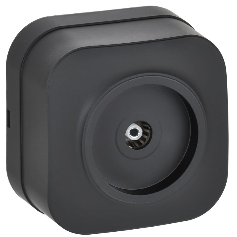 GLORY Розетка для открытой установки TV РТВ20-ХЧм черный матовый IEK