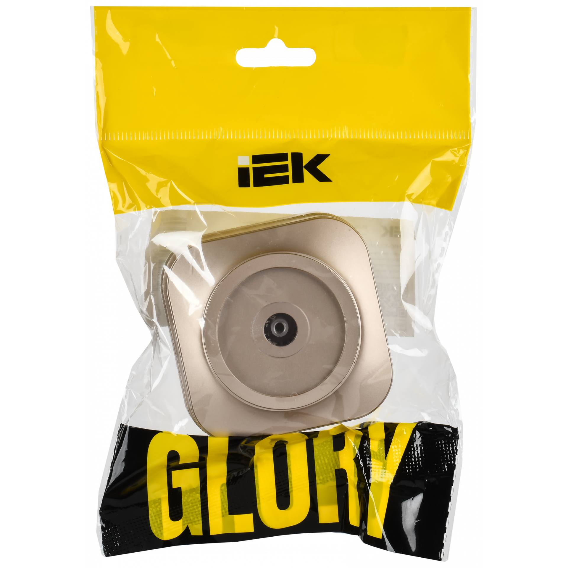 GLORY Розетка для открытой установки TV РТВ20-ХШм шампань матовый IEK